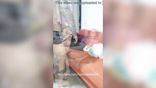 Video de sexo curto com um cara comendo a gordinha gostosa loira rabuda tesuda
